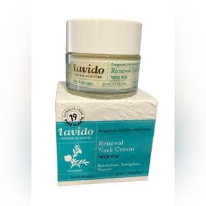 Lavido Renewal Neck Cream - Inspired By Nature NIB NWT